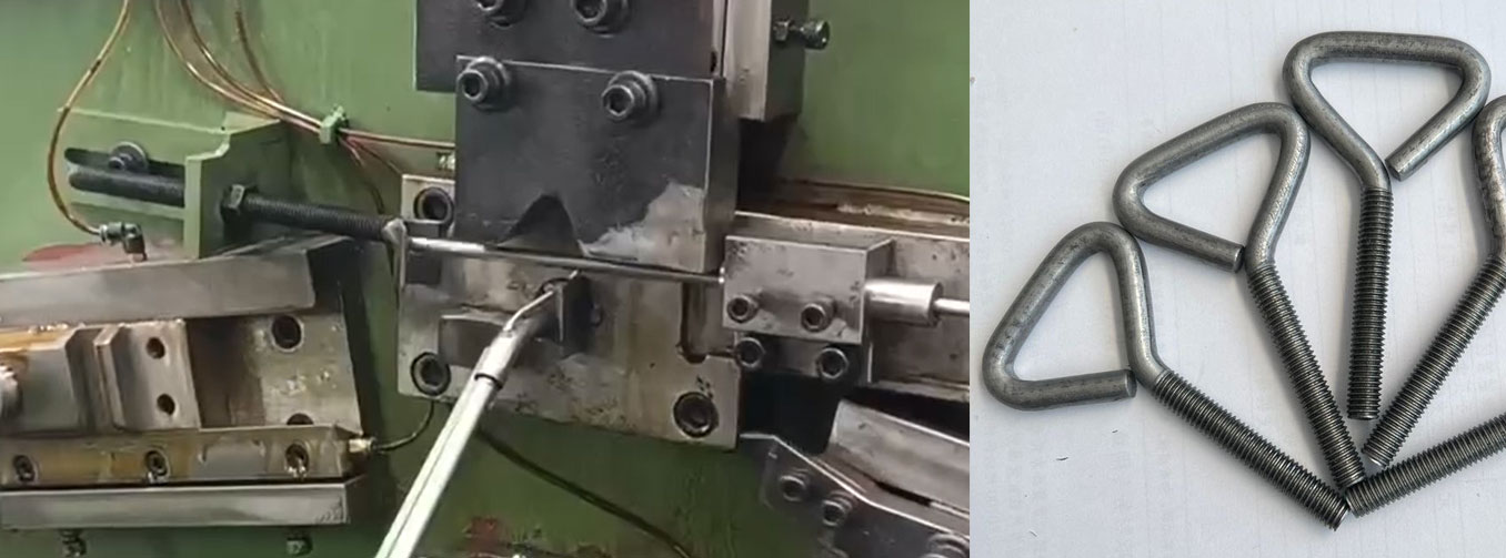Станок для производства изделий типа петля болт