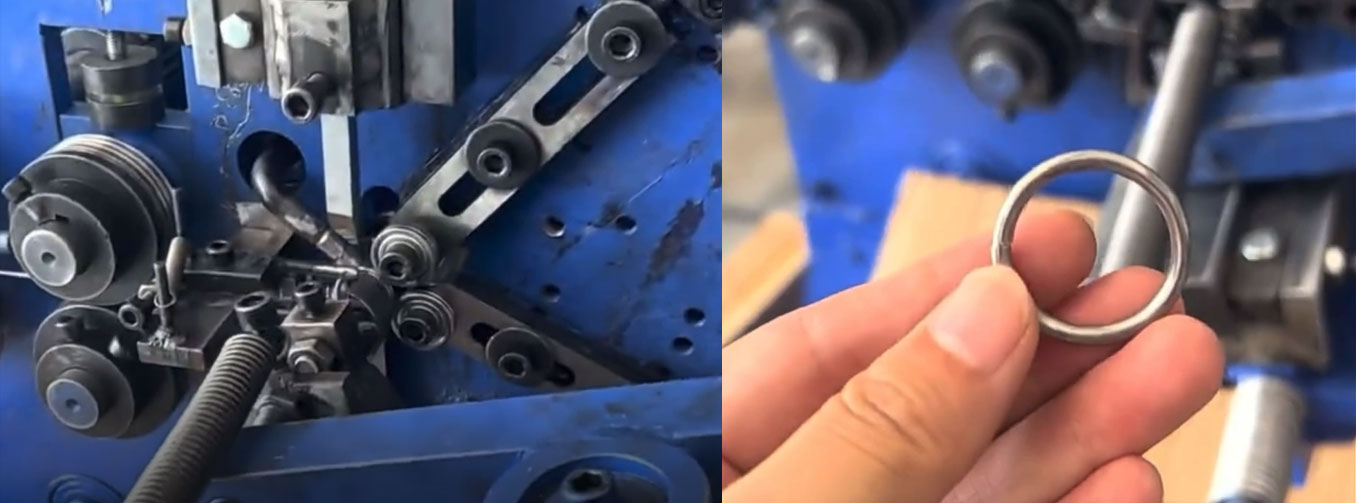 Механический станок для производства колец